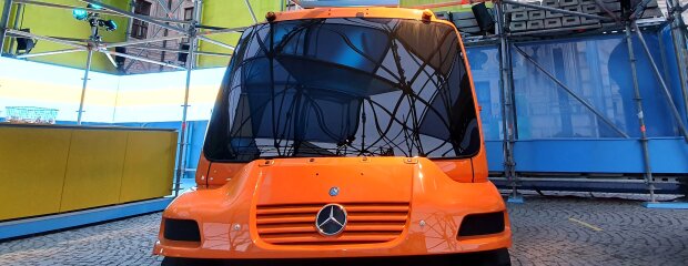 Der Schneepflugsimulator auf der IAA 2025